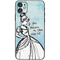 Disney Cinderella Sketch Art Shoe Will Fit iPhone 11 Skin